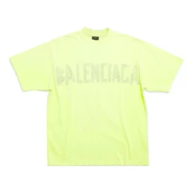 Tape Type T-Shirt, mittlere Passform «Fluo Yellow» 739784TOVA97204