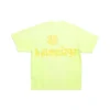 Tape Type T-Shirt, mittlere Passform «Fluo Yellow» 739784TOVA97204