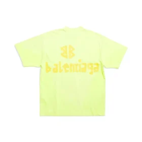 Tape Type T-Shirt, mittlere Passform «Fluo Yellow» 739784TOVA97204