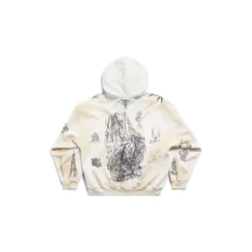 Tat Zip-up-Hoodie, Jacke in mittlerer Passform «Off White Black» 770939TQVK13307