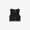 Techwear-BH-Tanktop für Damen in Schwarz