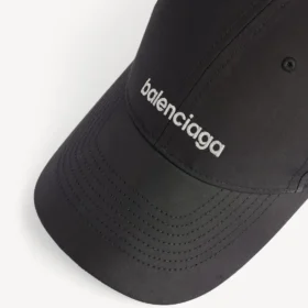 Techwear-Cap für Herren in Schwarz
