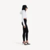Techwear-Cocoon-Hoodie für Damen in Weiss