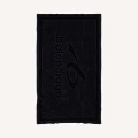 Techwear-Handtuch für Herren in Schwarz
