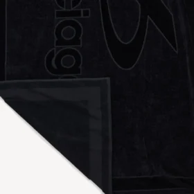 Techwear-Handtuch für Herren in Schwarz