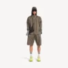 Techwear-Jacke für Herren mit Reissverschluss in Grau Techwear-Jacke für Herren mit Reissverschluss in Grau