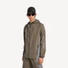 Techwear-Jacke für Herren mit Reissverschluss in Grau Techwear-Jacke für Herren mit Reissverschluss in Grau