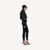 Techwear-Leggings für Damen in Schwarz