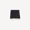 Techwear-Shorts für Herren in Marineblau/Weiss