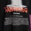 «The Door» Oversize-T-Shirt für Damen in Schwarz