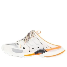 Track 1.0 Pantoletten «White Orange» 653814W3CP59059