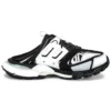 Track-Pantoletten «White Black» 653814W3DA49019