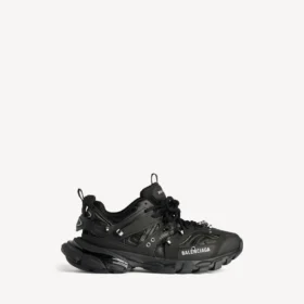 Track-Piercing-Sneaker für Herren in Schwarz