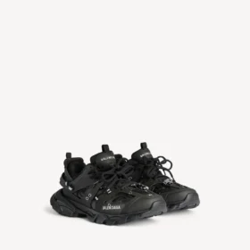 Track-Piercing-Sneaker für Herren in Schwarz