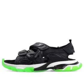 Track-Sandalen «Clear Sole Black Green White» 655954W2CC41038
