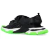 Track-Sandalen «Clear Sole Black Green White» 655954W2CC41038