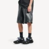 Track-Shirt-Sneaker für Herren in Schwarz/Blau