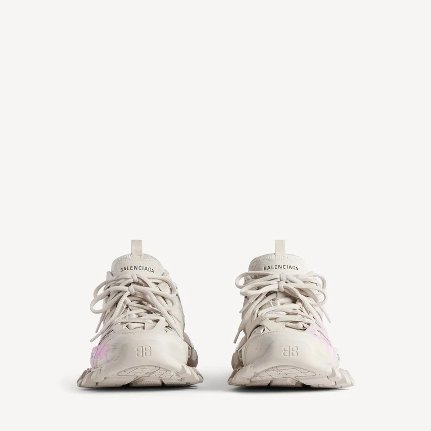Track Signature Sneaker für Damen in Beige/Pink Track Signature Sneaker für Damen in Beige/Pink