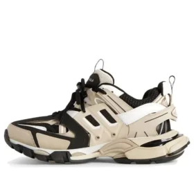 Track-Sneaker «Beige und Schwarz, Mesh und Nylon» 542023W3AC48071
