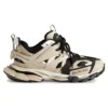 Track-Sneaker «Beige und Schwarz, Mesh und Nylon» 542023W3AC48071