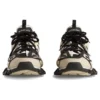 Track-Sneaker «Beige und Schwarz, Mesh und Nylon» 542023W3AC48071