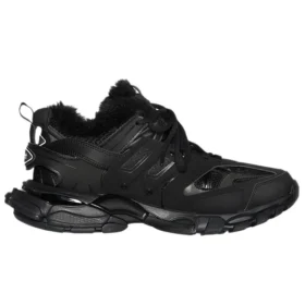 Track-Sneaker «Fake Fur Black» 668555W3CQ11000