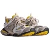 Track-Sneaker «Gelb Weiss Beige» 542436W3SU61297