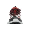 Track-Sneaker «Schwarz Rot Silber» 542023W2FSA1169