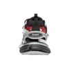 Track-Sneaker «Schwarz Rot Silber» 542023W2FSA1169