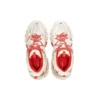 Track-Sneaker «Weiss Rot» 542023W1GC49066