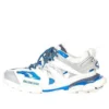 Track-Sneaker «White Blue» 542023W2FS99051