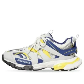 Track-Sneaker «White Dark Blue Yellow» 542023W3AC49471