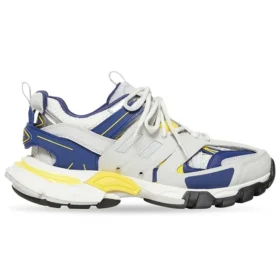 Track-Sneaker «White Dark Blue Yellow» 542023W3AC49471
