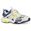 Track-Sneaker «White Dark Blue Yellow» 542023W3AC49471