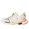 Track-Sneaker «White Orange» 542023W1GB19059