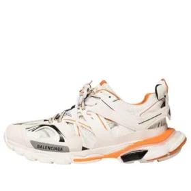 Track-Sneaker «White Orange» 542023W1GB19059