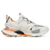 Track-Sneaker «White Orange» 542023W1GB19059