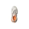 Track-Sneaker «White Orange» 542023W1GB19059