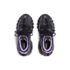Track-Sock-Sneaker «Schwarz und Hellviolett, Strick und Nylon» 736328W3SKC1058