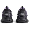 Track-Sock-Sneaker «Schwarz und Hellviolett, Strick und Nylon» 736328W3SKC1058