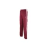 Trainingshose mit gestickten Einsätzen «Burgundy White» 601609TGV046260