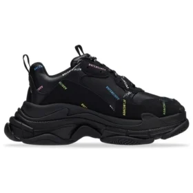 Triple S Allover Logo «Black Multi» 536737W2FA81083