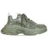 Triple S «Allover Logo – Dunkelgrün» 536737W2FA13510
