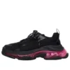 Triple S «Clear Sole – Black Pink Neon» 544351W2FR11053