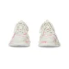 Triple S Logotype Sneaker «Weiss und Pink, technisches Material» 654251W2FAB9050