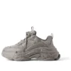 Triple S mit Strasssteinen «Dark Grey» 524039W2TST1249