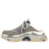 Triple S Pantoletten «Grey Blue Double Foam and Mesh» 755687W3SM11259
