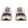 Triple S Pantoletten «Weiss, Rosa und Schwarz, doppeltes Schaumstoffpolster und Mesh» 755686W3SM15671
