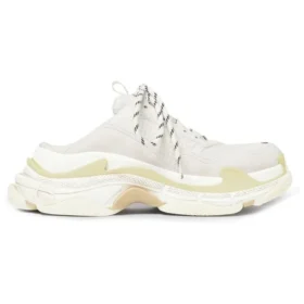 Triple S Pantoletten «White Double Foam and Mesh» 755686W3SM29097
