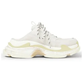 Triple S Pantoletten «White Double Foam and Mesh» 755687W3SM29097